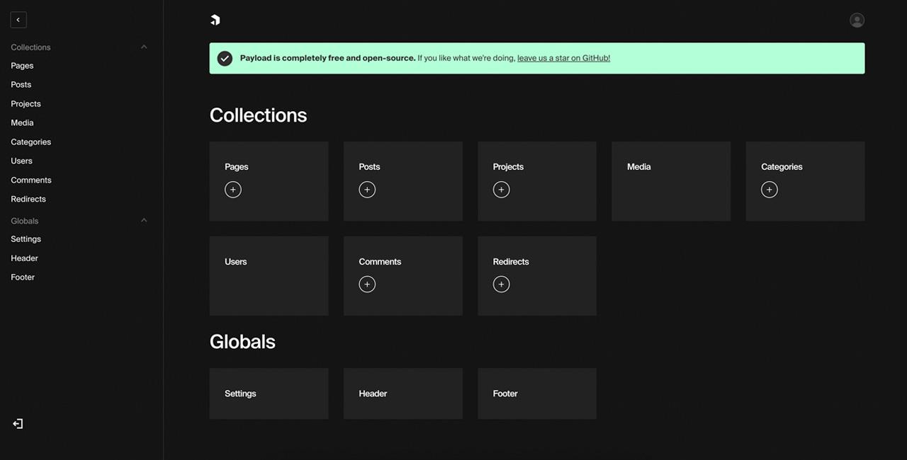 Payload CMS Backend